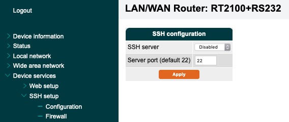 SSH Setup Configuration