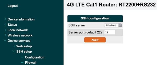 SSH Setup Configuration