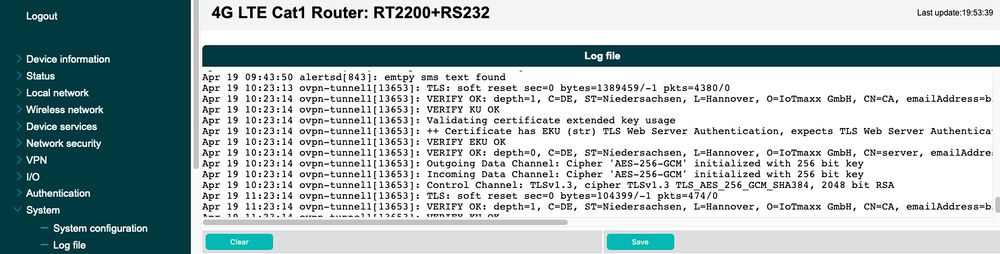 Log File
