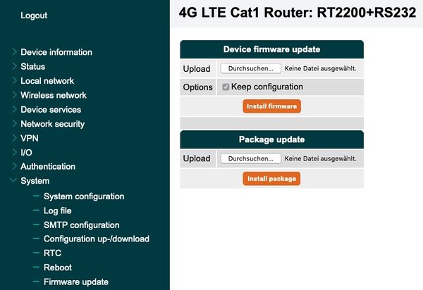 Firmware Update